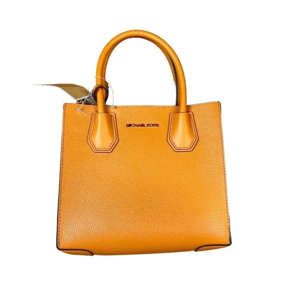 MICHAEL KORS MERCER Medium Messenger Crossbody Bag Honeycomb Leather NWT… - Picture 8 of 16